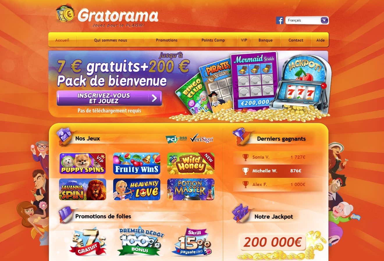 avis casino gratorama